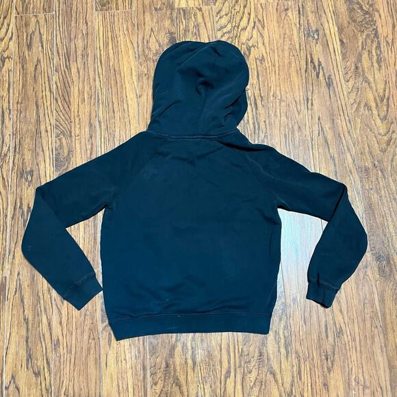 Nike Hoodie Adult Size M Women's Black Mock Cowl Logo Swoosh Pullover Sweater - Picture 5 of 5